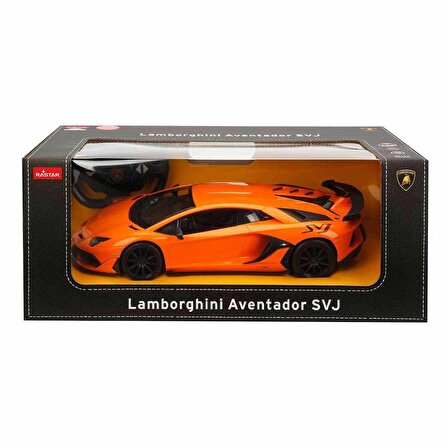1:14 Uzaktan Kumandalı Lamborghini Aventador Araba 34 cm. - Turuncu