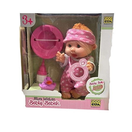 Bebiş Bebek 26 Cm Altını Islatan Türkçe Konuşan - Pembe