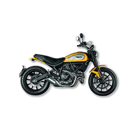 Ducati Scrambler ICON Model Motorsiklet 1/18 Model Motosiklet