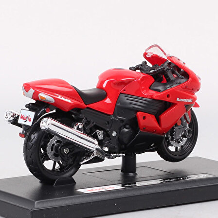 Kawasaki Ninja ZX-14R Model Motorsiklet 1/18 Model Motosiklet