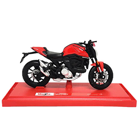 Ducati Monster Kırmızı 1/18 Model Motosiklet