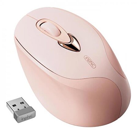 Coofbe İcon Şarj Edilebilir 2.4G Kablosuz Mouse 3 Ayarlanabilir DPI 500 mAh Sessiz Kablosuz Mouse