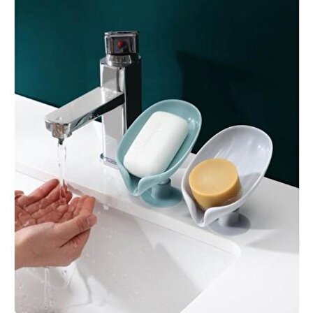 Vantuzlu Su Giderli Sabunluk Dekoratif Mutfak Banyo Lüx Katı Sabunluk Katı Sabunluk 