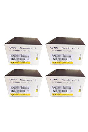 Mıcrolance Mezoterapi Iğnesi 30g 0,3 X 13mm (100 Adet) 4 KUTU