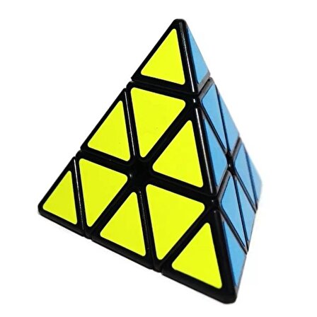 Piramit Zeka Küpü Üçgen Şekilli Rubik Sabır Küpü Zeka Oyunları Speed Küp