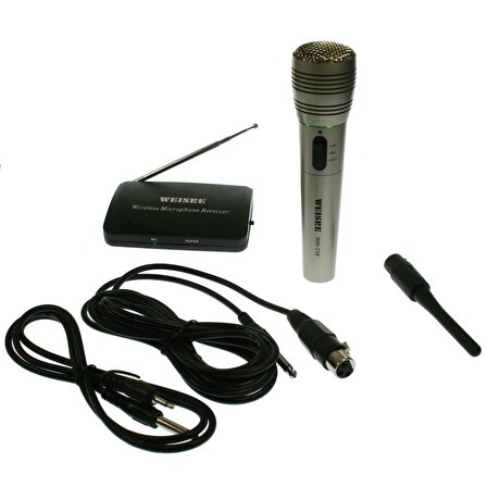 Weisre WM238 - Kablosuz El Mikrofonu WM-238