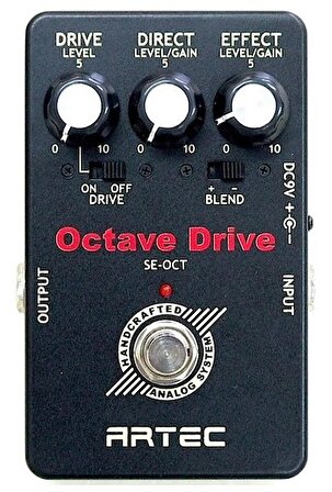 Artec Se-oct Efekt Pedal Octave Drıve