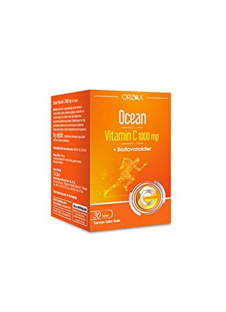 Ocean Vitamin C 1000 mg 30 Tablet (DCN101)