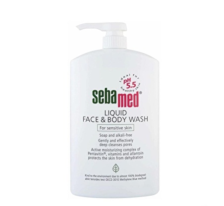 Sebamed Liquid Face & Body Wash 1 lt (sbm101)