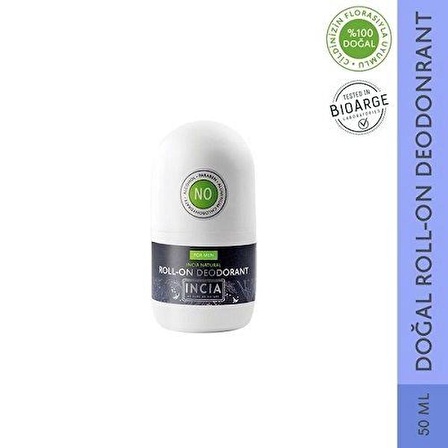 Incia Doğal Roll-On Deodorant Erkekler İçin 50 ml (INC101)