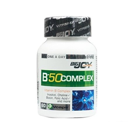 Bigjoy Suda Vitamin B 50 Complex 60 Kapsül (bjv101)