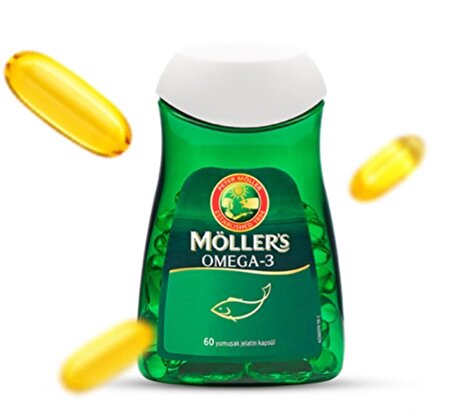 Möller's Omega-3 Takviye Edici Gıda 60 Yumuşak Kapsül (mrs101)