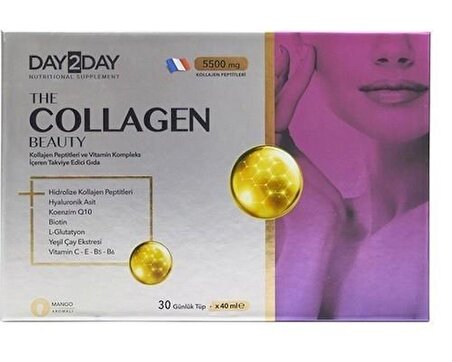 Day2Day The Collagen Beauty 40 ml 30 Tüp Shot (day101)