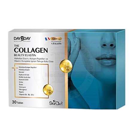Day2Day The Collagen Beauty Elastin 1000 mg 30 Tablet (day101)