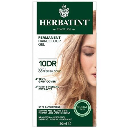 Herbatint Saç Boyası 10DR Light Copperısh gold (hbt101)