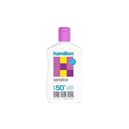 Hamilton Sensitive Lotion SPF 50 265 ml Güneş Kremi (hmt101)