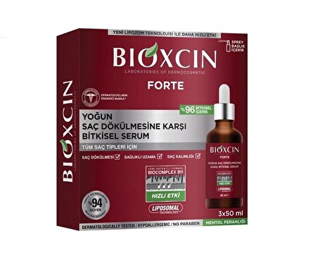 Bioxcin Forte Serum 3x50ml Bitkisel Serum (bxc101)