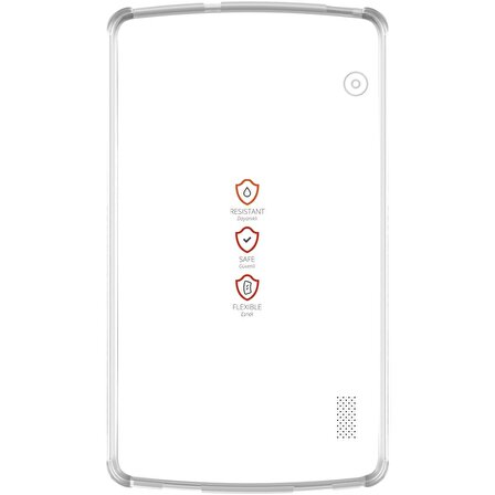 Vorcom S7 Tablet Uyumlu Şeffaf Koruma Kılıf