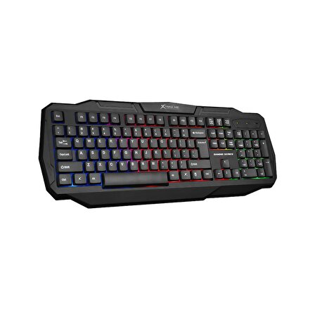 Xtrike Me KB-302 Gaming Klavye Rainbow/USB/RGB Işıklı Q Klavye Türkçe