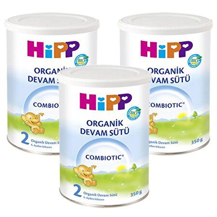 Hipp 2 Organic Combiotic Devam Sütü 350 gr x 3 Adet