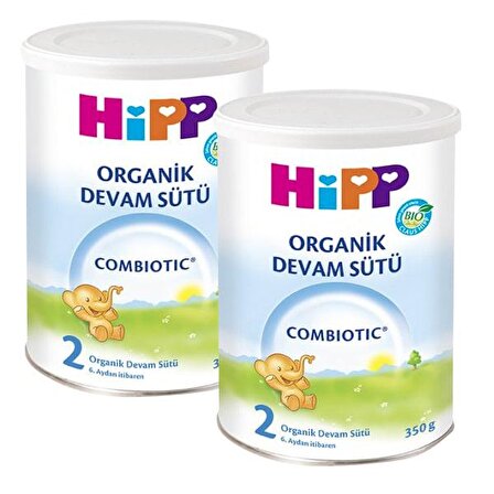 Hipp 2 Organic Combiotic Bebek Sütü 350 gr x 2 Adet