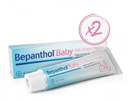 Bepanthol Baby Pişik Önleyici Merhem 100 gr x 2 Adet