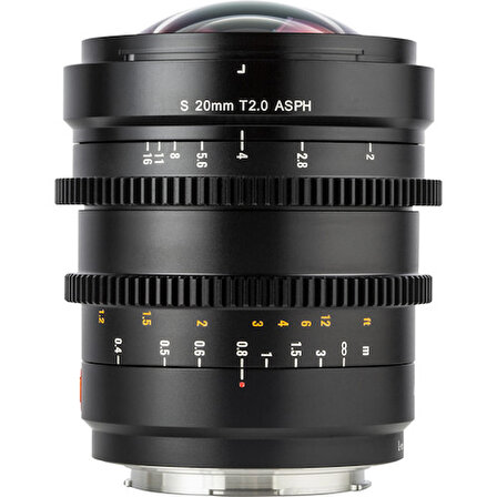 Viltrox S 20mm T2.0 Cine Lens (Panasonic/Leica L)