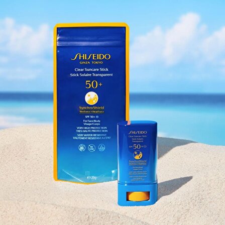 Shiseido Clear Suncare Stick Spf 50+ Güneş Koruyucu Stick