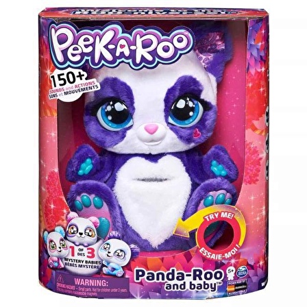 İnteraktif Peluş Panda Peek-A-Roo