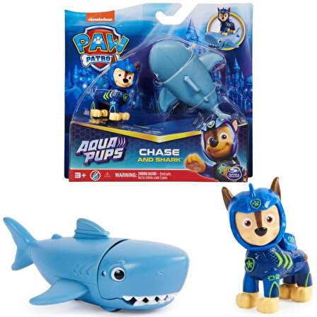 Paw Patrol Chase ve Köpekbalığı-Aqua Pups Chase and Shark