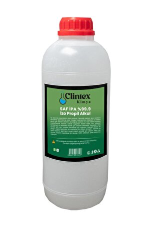 Clintex Kimya Saf Ipa %99.9 Izopropil Alkol 1 Litre