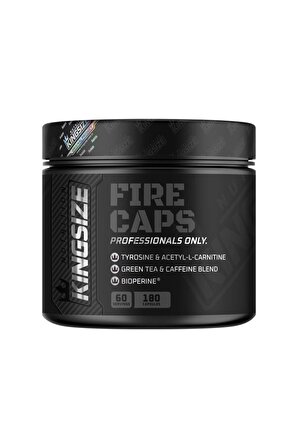  Kingsize Nutrition Fire Caps 180 Kapsül