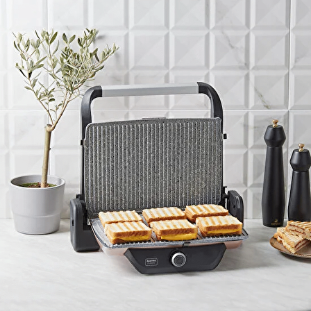 Karaca Gastro Classic Izgara ve Tost Makinesi Rose Gold