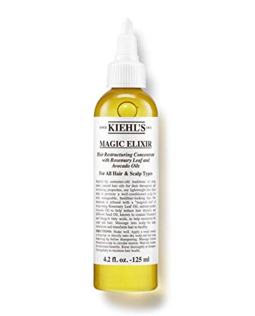 Kiehl's Magic Elixir Hair Restructuring Concentrate 118 ml - Parlayan ve Sağlıklı Görünen Saçlar
