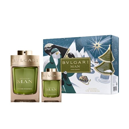 Bvlgari Man Wood Essence EDP 100 ml + 15 ml Erkek Parfüm Seti