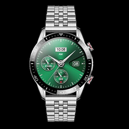ZCwatch V1221 Gümüş Akıllı Saat