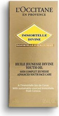 L'Occitane Yağ Bazlı Serum Immortelle Divine Youth Oil 15ML