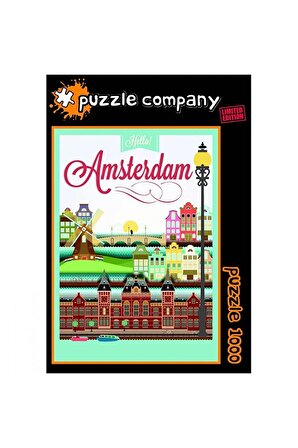 Amsterdam 1000 Parça Puzzle