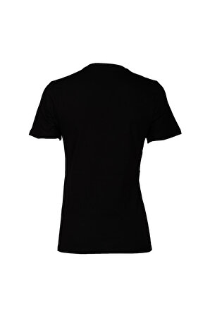 Los Angeles Baskı Trender Kadın T-Shirt SİYAH