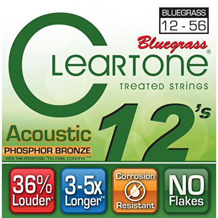 CLEARTONE 7423 Phosphor Bronze   Akustik Gitar Teli