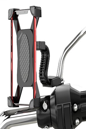 Fuchsia  EH140 Motorsiklet İçin Ayarlanabilir Telefon Tutucu