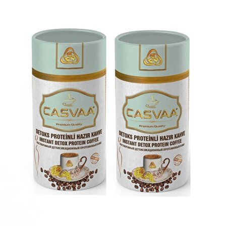 Casvaa Coffee 250 gr 2'li Detoks Proteinli Türk Kahvesi