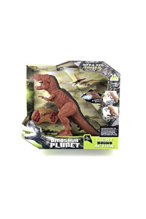 TREX Oyuncak Uzaktan Kumandalı Işıklı Sesli Yürüyen Trex Dinozor Duman Çıkaran KUMANDALI DİNAZOR