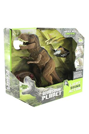 TREX Oyuncak Uzaktan Kumandalı Işıklı Sesli Yürüyen Trex Dinozor Duman Çıkaran KUMANDALI DİNAZOR