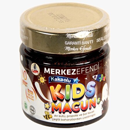 Kids Çocuklar Için Özel - Arı Sütü, Pekmez, Bal Ve Vitamin Katkılı Kakaolu Macun 3 Adet