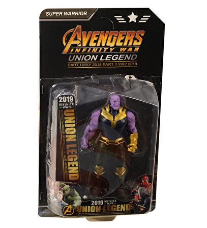 2019 Infiniti War, Union Legend Işıklı Avengers Thanos Figür-17cm