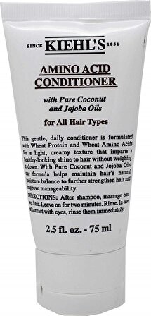 Kiehl's New York Amino Acid Conditioner 75 ml - Normal Saçlar Için Hindistan Cevizli Saç Kremi