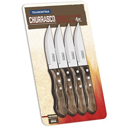 Tramontina Churrasco 21199/931 Jumbo Biftek-Steak Bıçağı (4 lü Blister)