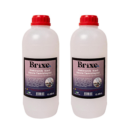 Brixe Elektronik Devre Kart Temizleyici Yağsız Set 2x1 Lt