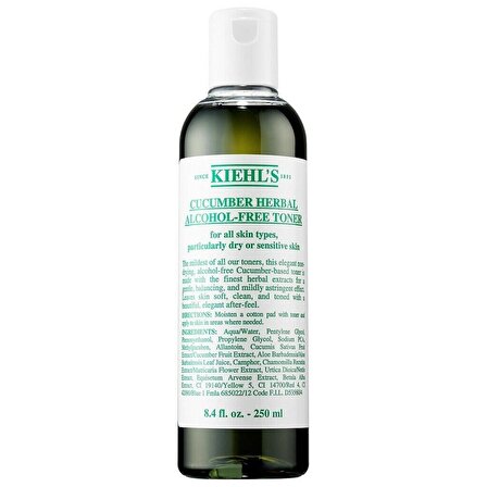 Kiehl's Cucumber Herbal Alcohol-Free Toner 250ML